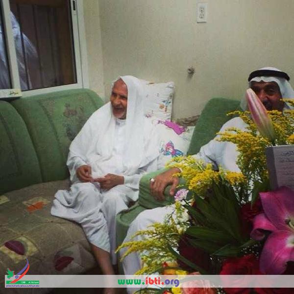 زيارة إدارة النادي للشيخ عبد الحميد المرهون